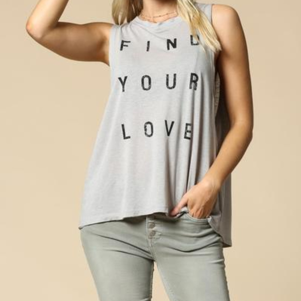 FIND YOUR LOVE Tank